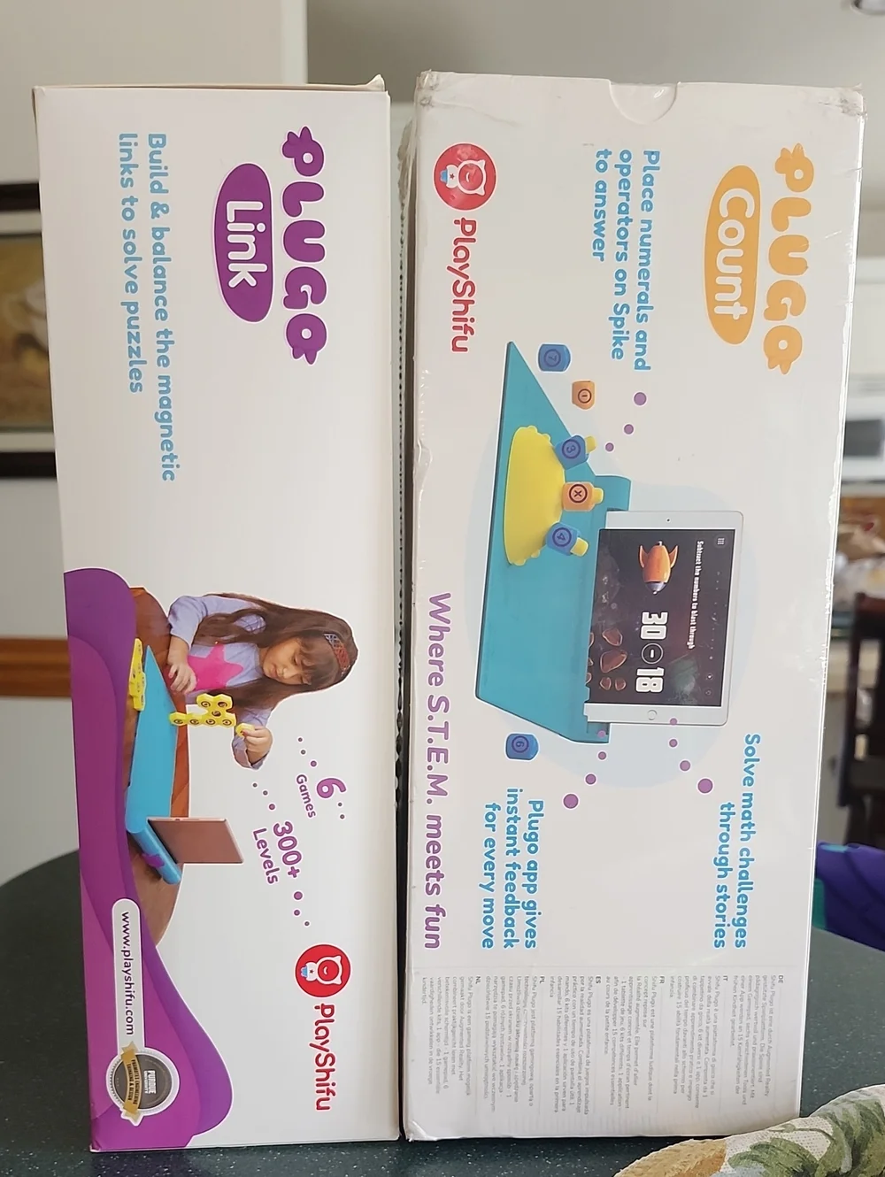 Plugo Count & Plugo Link Educational Game Set